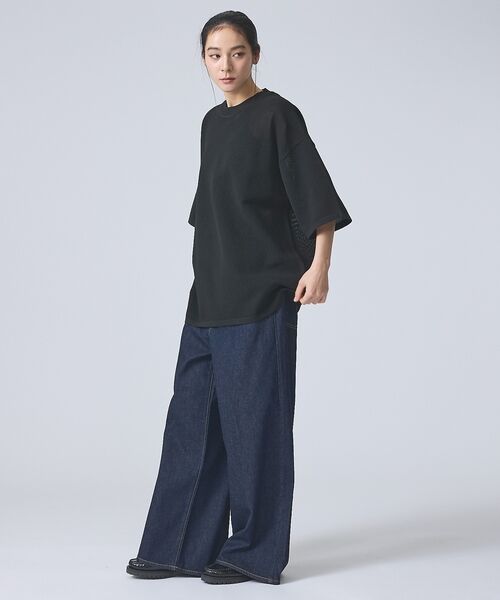 ABAHOUSE / アバハウス ニット・セーター | 【FORTUNA /フォルトゥナ】ECOTEC KnitメッシュT/エコテックニ | 詳細16