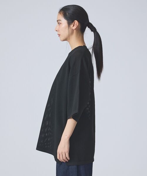 ABAHOUSE / アバハウス ニット・セーター | 【FORTUNA /フォルトゥナ】ECOTEC KnitメッシュT/エコテックニ | 詳細19