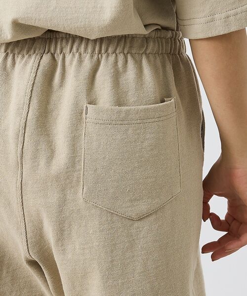 ABAHOUSE / アバハウス ショート・ハーフ・半端丈パンツ | 【BARBARIAN / バーバリアン】knit short pants/ヘビー | 詳細12
