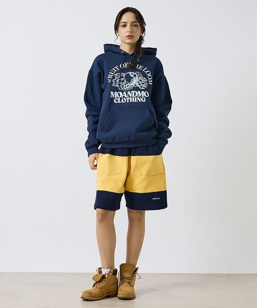 ABAHOUSE / アバハウス ショート・ハーフ・半端丈パンツ | 【BARBARIAN / バーバリアン】knit short pants/ヘビー | 詳細16