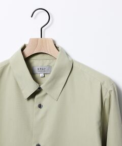 ABAHOUSE / アバハウス シャツ・ブラウス | 【リラックスフィット】ピーチサテン レギュラーカラーシャツ【予約】