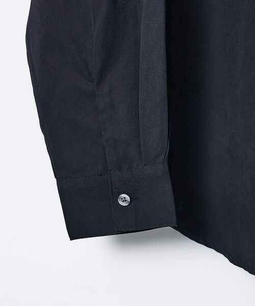 ABAHOUSE / アバハウス シャツ・ブラウス | 【リラックスフィット】ピーチサテン レギュラーカラーシャツ【予約】 | 詳細14