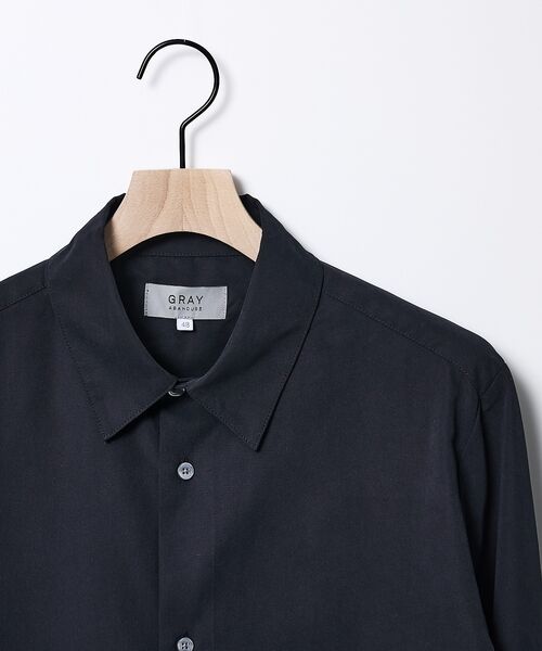 ABAHOUSE / アバハウス シャツ・ブラウス | 【リラックスフィット】ピーチサテン レギュラーカラーシャツ【予約】 | 詳細17