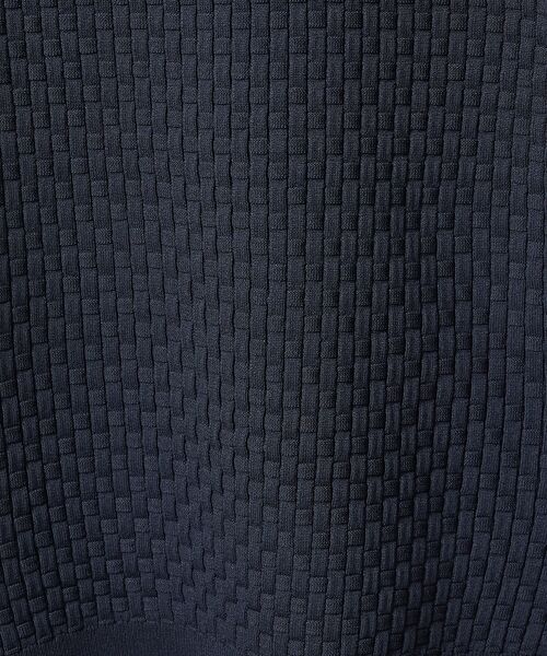 ABAHOUSE / アバハウス ニット・セーター | 【ハイストレッチ】ブロックチェック ジャガード クルーネックニット【予約】 | 詳細7