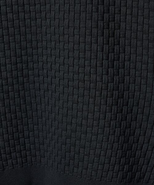 ABAHOUSE / アバハウス ニット・セーター | 【ハイストレッチ】ブロックチェック ジャガード クルーネックニット【予約】 | 詳細13