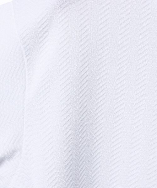 ABAHOUSE / アバハウス Tシャツ | ヘリンボーン ジャガード 長袖Tシャツ【予約】 | 詳細1