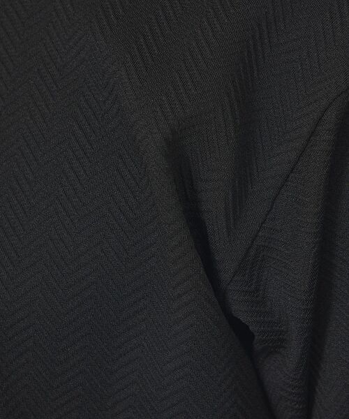 ABAHOUSE / アバハウス Tシャツ | ヘリンボーン ジャガード 長袖Tシャツ | 詳細17