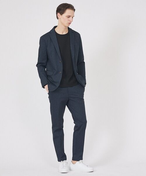 ABAHOUSE / アバハウス Tシャツ | ヘリンボーン ジャガード 長袖Tシャツ | 詳細19