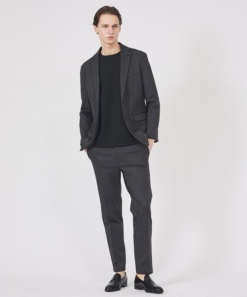 ABAHOUSE / アバハウス Tシャツ | ヘリンボーン ジャガード 半袖Tシャツ | 詳細19