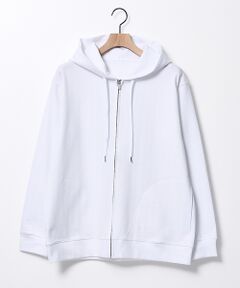 ABAHOUSE / アバハウス パーカー | ヘリンボーン ジャガード ジップパーカー【予約】