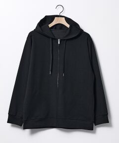 ABAHOUSE / アバハウス パーカー | ヘリンボーン ジャガード ジップパーカー【予約】