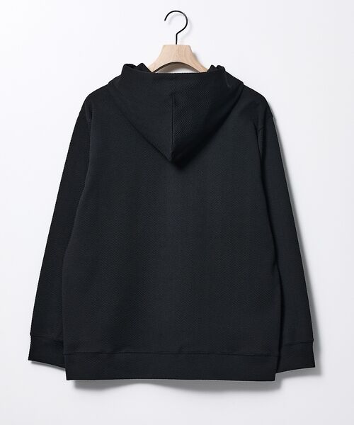 ABAHOUSE / アバハウス パーカー | ヘリンボーン ジャガード ジップパーカー【予約】 | 詳細8