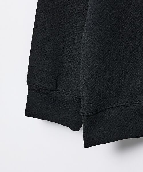 ABAHOUSE / アバハウス パーカー | ヘリンボーン ジャガード ジップパーカー【予約】 | 詳細11
