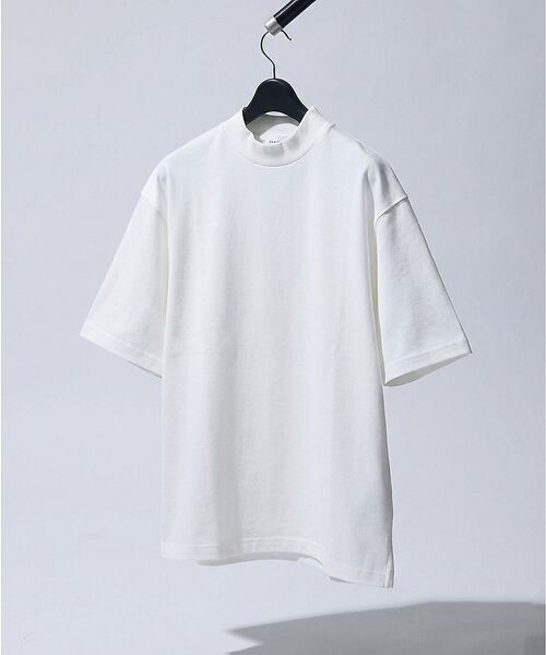 ABAHOUSE / アバハウス Tシャツ | 【接触冷感】モックネック Tシャツ / COVEROSS(R) | 詳細4