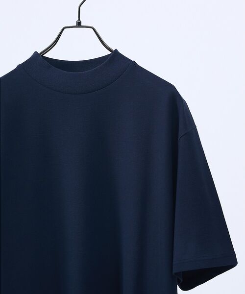 ABAHOUSE / アバハウス Tシャツ | 【接触冷感】モックネック Tシャツ / COVEROSS(R) | 詳細17