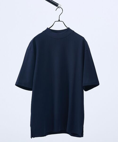 ABAHOUSE / アバハウス Tシャツ | 【接触冷感】モックネック Tシャツ / COVEROSS(R) | 詳細18