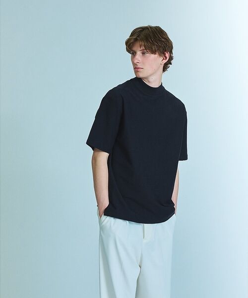 ABAHOUSE / アバハウス Tシャツ | 【接触冷感】モックネック Tシャツ / COVEROSS(R) | 詳細28