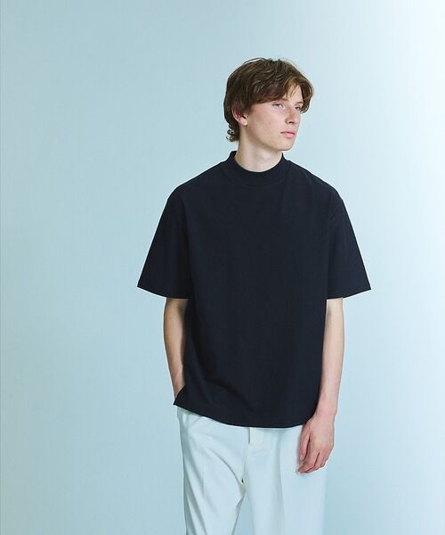 ABAHOUSE / アバハウス Tシャツ | 【接触冷感】モックネック Tシャツ / COVEROSS(R) | 詳細29