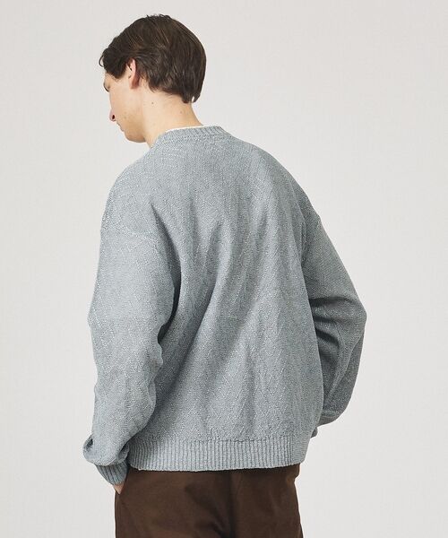 ABAHOUSE / アバハウス カーディガン・ボレロ | ドライタッチ ペーパーライク クルーネックカーディガン | 詳細16