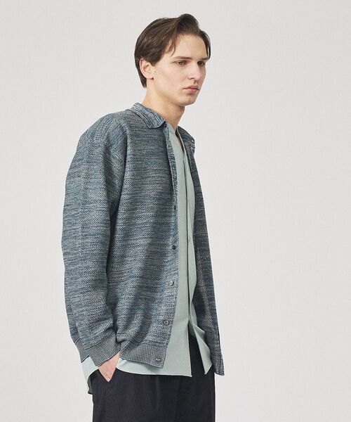 ABAHOUSE / アバハウス カーディガン・ボレロ | ハニカムメッシュ ニットポロカーディガン / ニットシャツ | 詳細28
