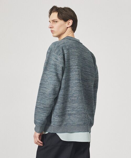 ABAHOUSE / アバハウス カーディガン・ボレロ | ハニカムメッシュ ニットポロカーディガン / ニットシャツ | 詳細29