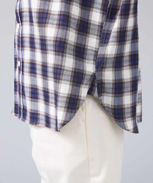 ABAHOUSE / アバハウス シャツ・ブラウス | 【UNIVERSAL OVERALL / ユニバーサルオーバーオール】オンブレチ | 詳細10
