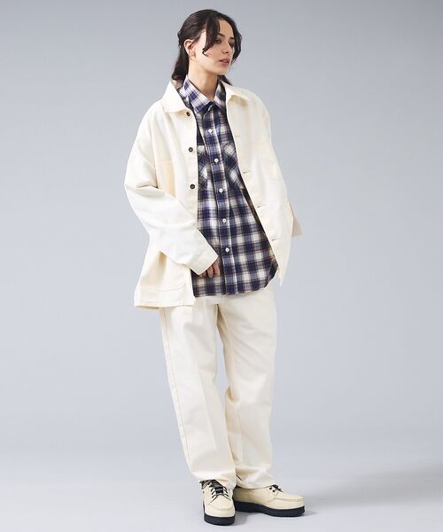 ABAHOUSE / アバハウス シャツ・ブラウス | 【UNIVERSAL OVERALL / ユニバーサルオーバーオール】オンブレチ | 詳細14