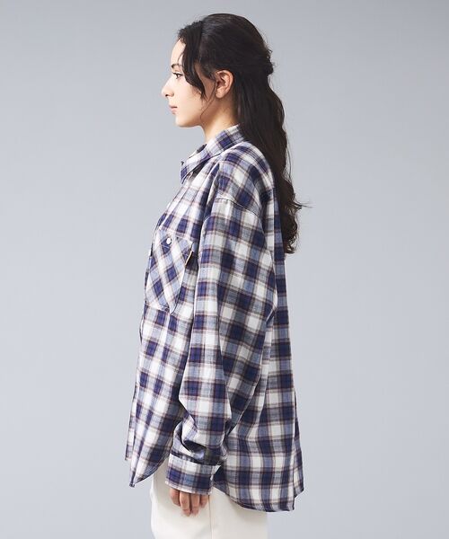 ABAHOUSE / アバハウス シャツ・ブラウス | 【UNIVERSAL OVERALL / ユニバーサルオーバーオール】オンブレチ | 詳細24