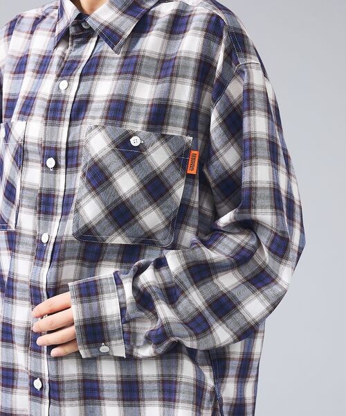 ABAHOUSE / アバハウス シャツ・ブラウス | 【UNIVERSAL OVERALL / ユニバーサルオーバーオール】オンブレチ | 詳細27