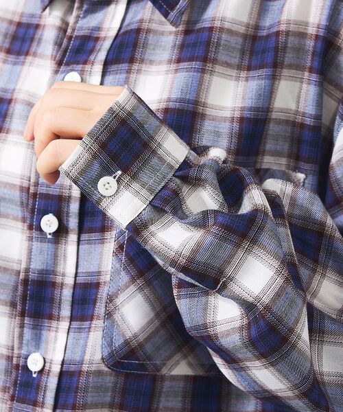 ABAHOUSE / アバハウス シャツ・ブラウス | 【UNIVERSAL OVERALL / ユニバーサルオーバーオール】オンブレチ | 詳細28