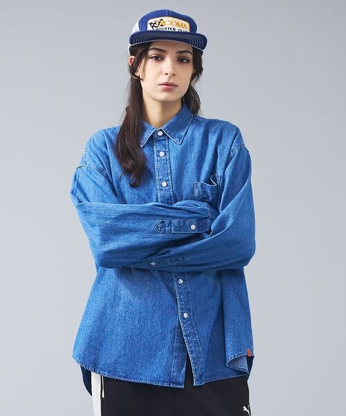 ABAHOUSE / アバハウス シャツ・ブラウス | 【UNIVERSAL OVERALL / ユニバーサルオーバーオール】リラックス | 詳細13