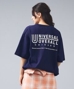 ABAHOUSE / アバハウス Tシャツ | 【UNIVERSAL OVERALL/ユニバーサルオーバーオール】LOGO BA