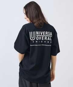 ABAHOUSE / アバハウス Tシャツ | 【UNIVERSAL OVERALL/ユニバーサルオーバーオール】LOGO BA