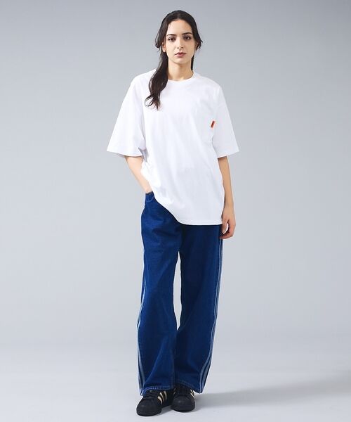 ABAHOUSE / アバハウス Tシャツ | 【UNIVERSAL OVERALL/ユニバーサルオーバーオール】LOGO BA | 詳細1