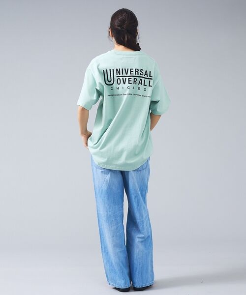 ABAHOUSE / アバハウス Tシャツ | 【UNIVERSAL OVERALL/ユニバーサルオーバーオール】LOGO BA | 詳細9
