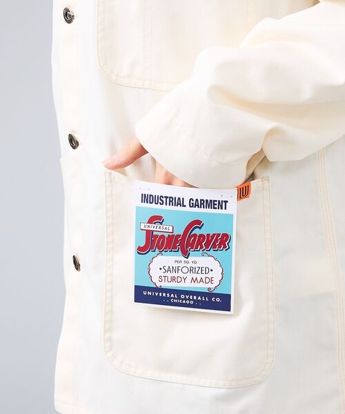 ABAHOUSE / アバハウス テーラードジャケット | 【UNIVERSAL OVERALL / ユニバーサルオーバーオール】カバーオー | 詳細19