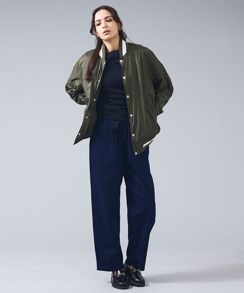 ABAHOUSE / アバハウス ブルゾン | 【TAION / タイオン】 NON DOWN BASIC REVERSIBLE | 詳細21