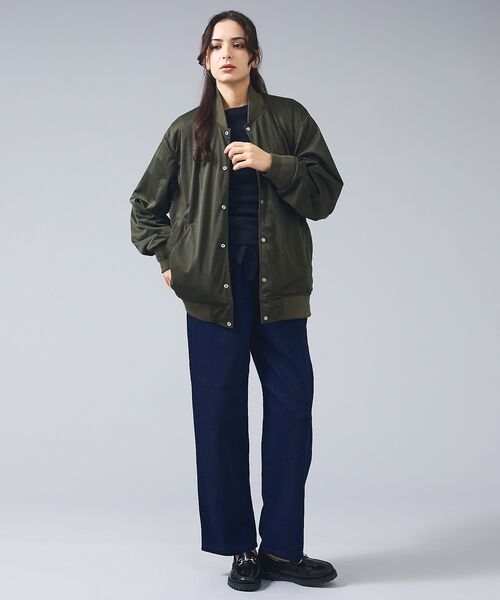 ABAHOUSE / アバハウス ブルゾン | 【TAION / タイオン】 NON DOWN BASIC REVERSIBLE | 詳細25