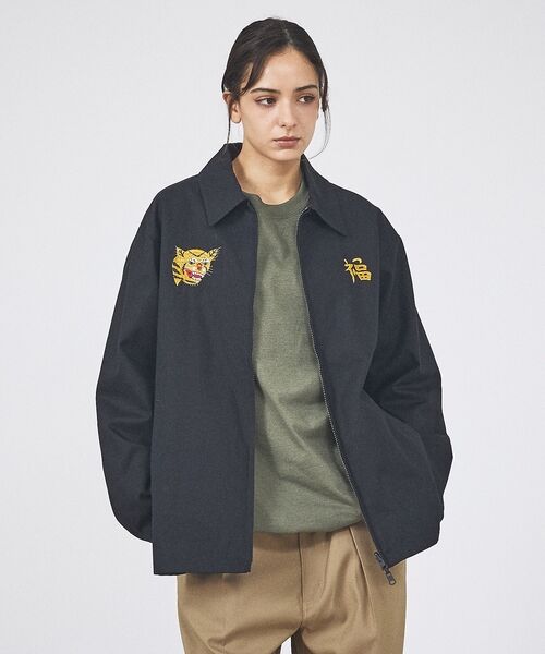 ABAHOUSE / アバハウス ブルゾン | 【TAION / タイオン】NON DOWN REVERSIBLE VET BL | 詳細14