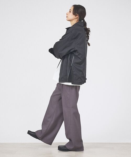 ABAHOUSE / アバハウス ブルゾン | 【TAION / タイオン】NON DOWN REVERSIBLE VET BL | 詳細20