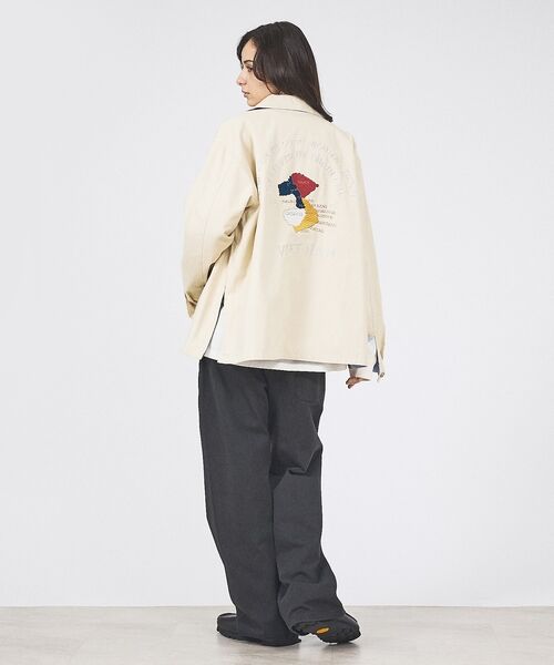 ABAHOUSE / アバハウス ブルゾン | 【TAION / タイオン】NON DOWN REVERSIBLE VET BL | 詳細24