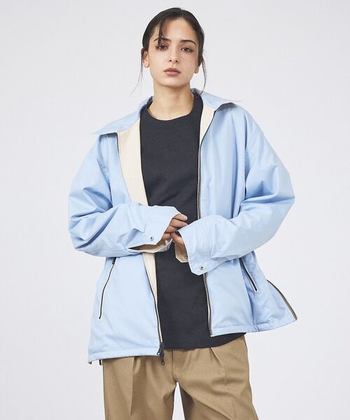 ABAHOUSE / アバハウス ブルゾン | 【TAION / タイオン】NON DOWN REVERSIBLE VET BL | 詳細25