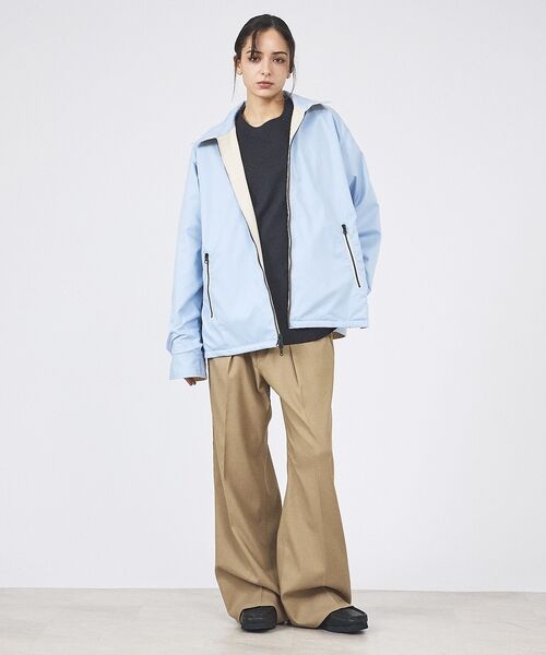 ABAHOUSE / アバハウス ブルゾン | 【TAION / タイオン】NON DOWN REVERSIBLE VET BL | 詳細26