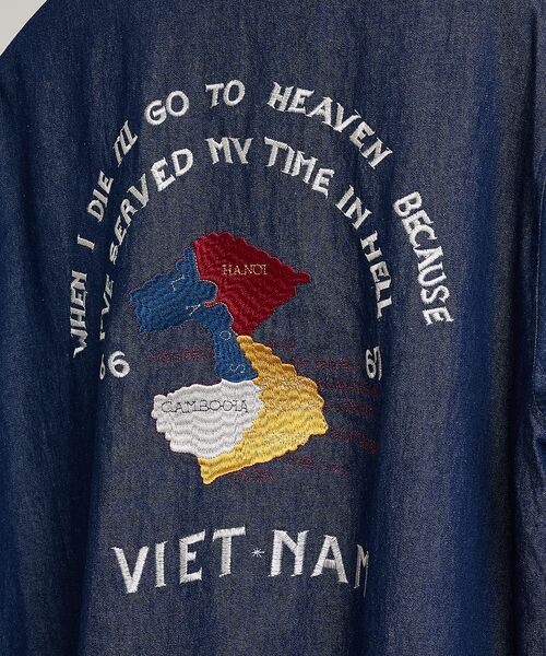 ABAHOUSE / アバハウス ブルゾン | 【TAION / タイオン】NON DOWN REVERSIBLE VET BL | 詳細29