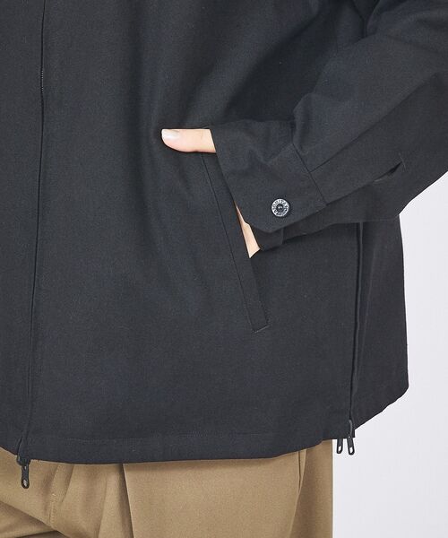 ABAHOUSE / アバハウス ブルゾン | 【TAION / タイオン】NON DOWN REVERSIBLE VET BL | 詳細7