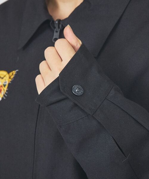 ABAHOUSE / アバハウス ブルゾン | 【TAION / タイオン】NON DOWN REVERSIBLE VET BL | 詳細8