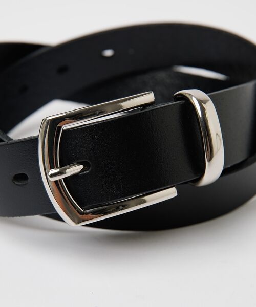 ABAHOUSE / アバハウス ベルト・サスペンダー | Puntale Leather Plain Belt/ ウエスタンベルト/プンタ | 詳細3