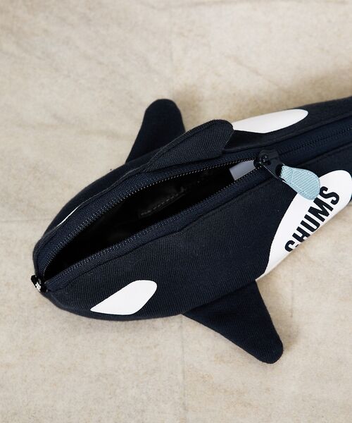 ABAHOUSE / アバハウス ポーチ | 【CHUMS / チャムス】Cetacea Zipper Pouch / シャチ | 詳細13