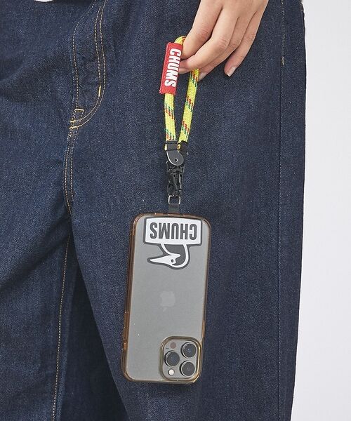 ABAHOUSE / アバハウス モバイルケース | 【CHMUS / チャムス】Garden Eel Rope Strap / スポ（イエロー）