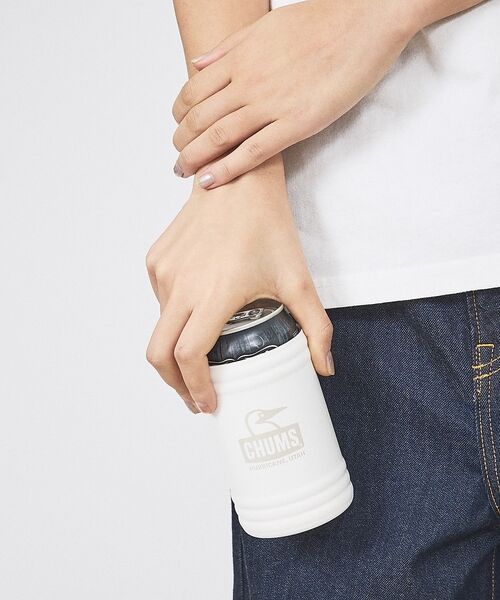 ABAHOUSE / アバハウス 食器 | 【CHUMS/チャムス】キャンパーウェーブカンホルダー / 缶ホルダー / 缶ク（ホワイト）